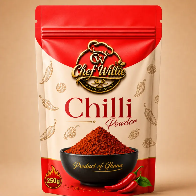 Chef Willie Chilli Powder 250 gram package
