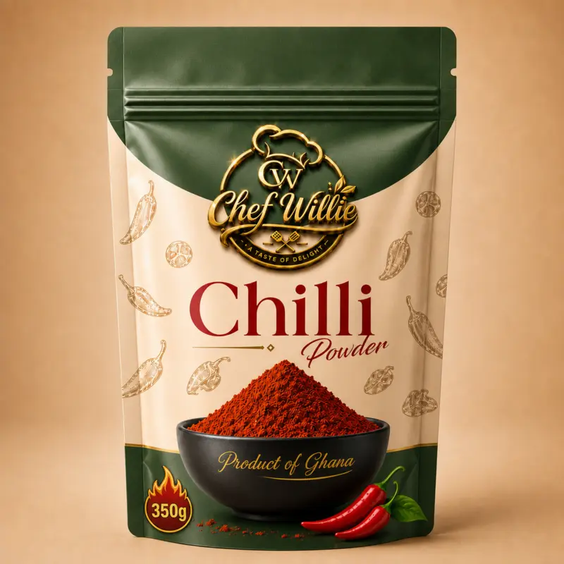 Chef Willie Chilli Powder 350 gram package
